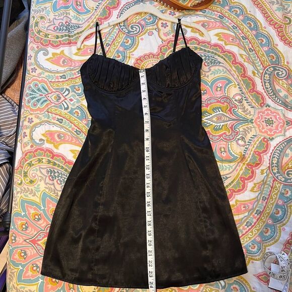 Tiger‎ Mist Black dress fit and flair style size L - Picture 3 of 9